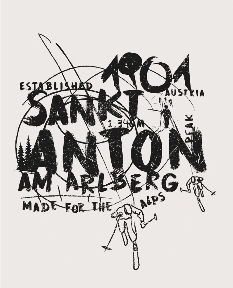 Grafik Sant Anton am Arlberg - Made for the Alps