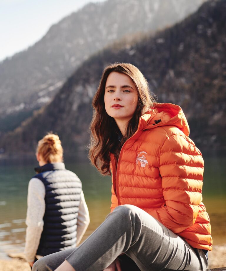 Jacke orange für Damen