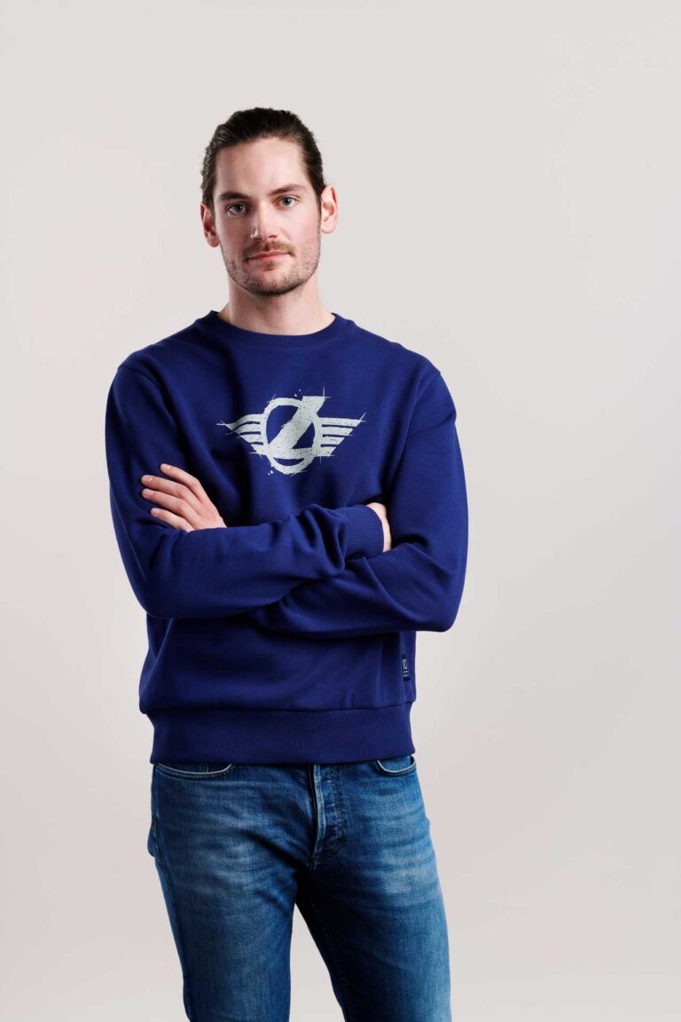Lagermax Herrenpullover mit Logo