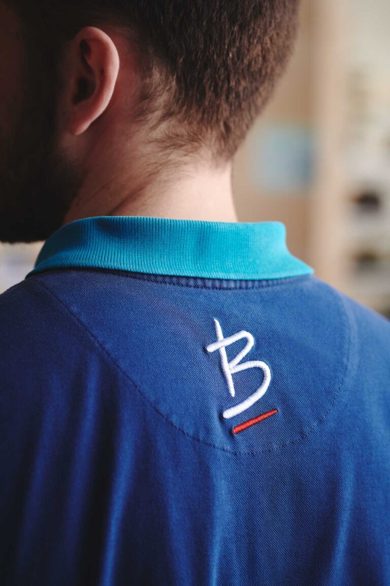 Bründl Arbeits-Polo mit Logo